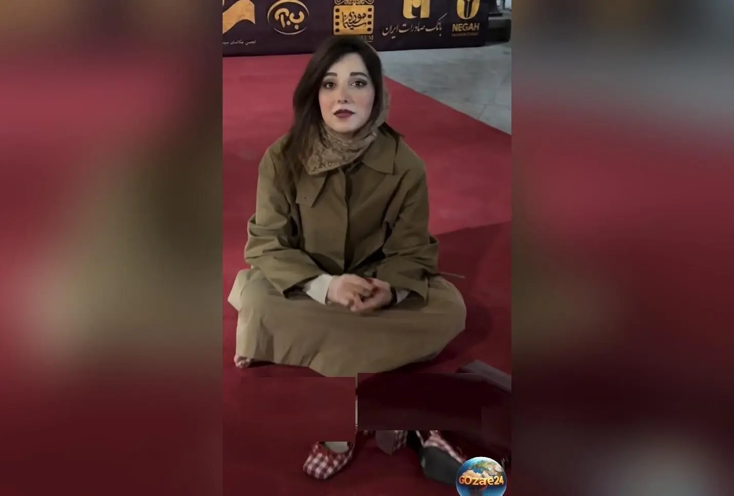 روشنک گرامی در نهمین جشن عکاسان سینمای ایران: اعتراف جالب درباره پاشنه بلند و لحظه‌های خاص مراسم