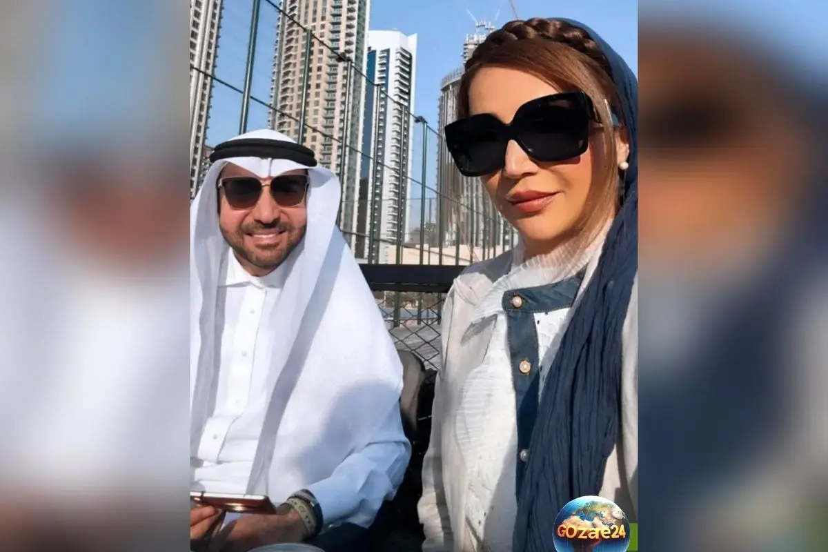 استایل درخشان شبنم قلی‌خانی در دبی با ترکیب بژ و مشکی + ویدیو و ژست‌های خاص