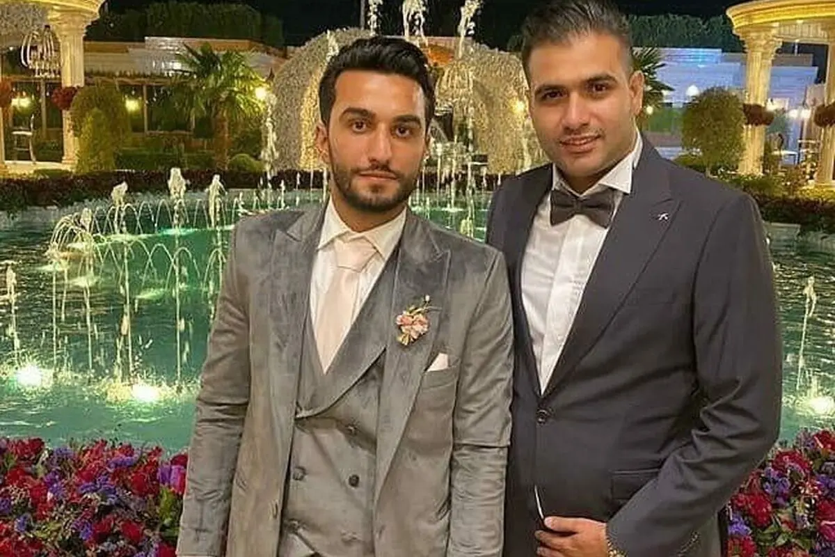 تصویر لوکس و منحصر به فرد حلقه و ساعت عقد همسر دندانپزشک سیامک نعمتی با سلیقه اروپایی و شیک