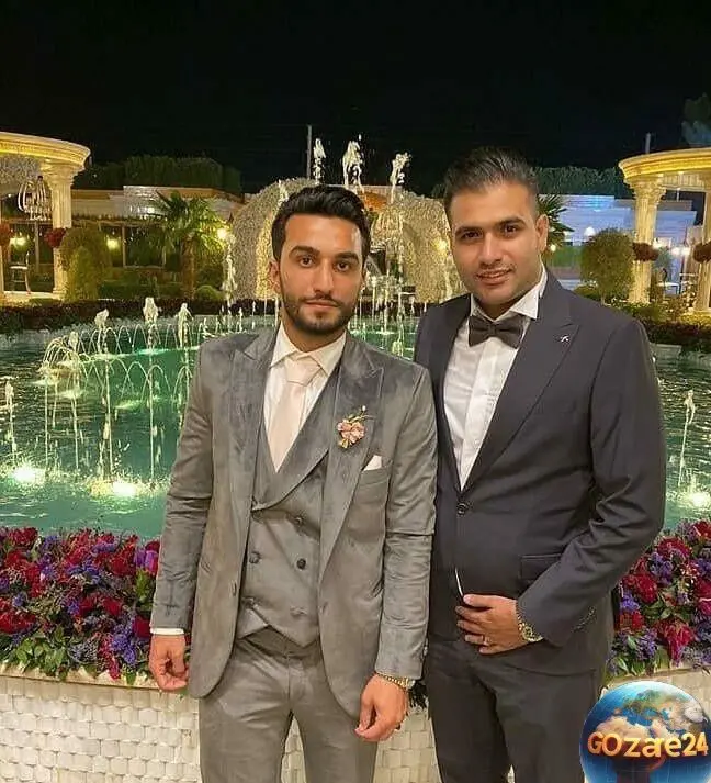 تصویر لوکس و منحصر به فرد حلقه و ساعت عقد همسر دندانپزشک سیامک نعمتی با سلیقه اروپایی و شیک