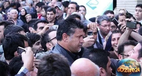 حضور چهره‌های سرشناس در مراسم ختم عسل بدیعی؛ از علی دایی تا لاله اسکندری در کنار خانواده و هواداران