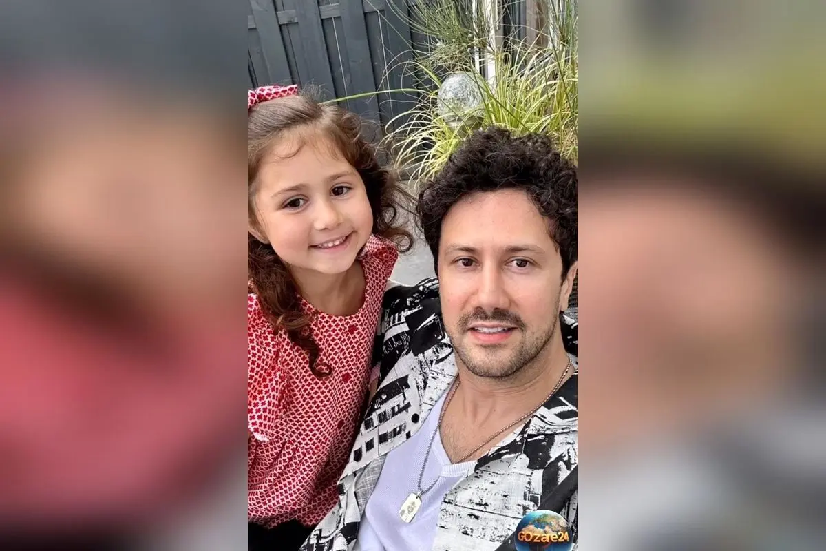 قیافه بامزه نبات استخری پس از آببازی در بلژیک؛ لحظههای شیرین دختر شاهرخ استخری در تعطیلات