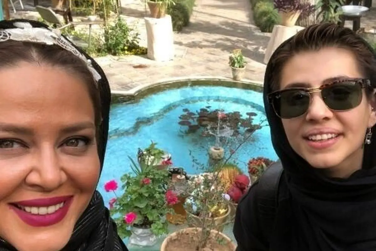عکس جدید پریا قاسمخانی دختر بهاره رهنما در کنار همسر دوم پدرش + حال و هوای خوش دختر بازیگر
