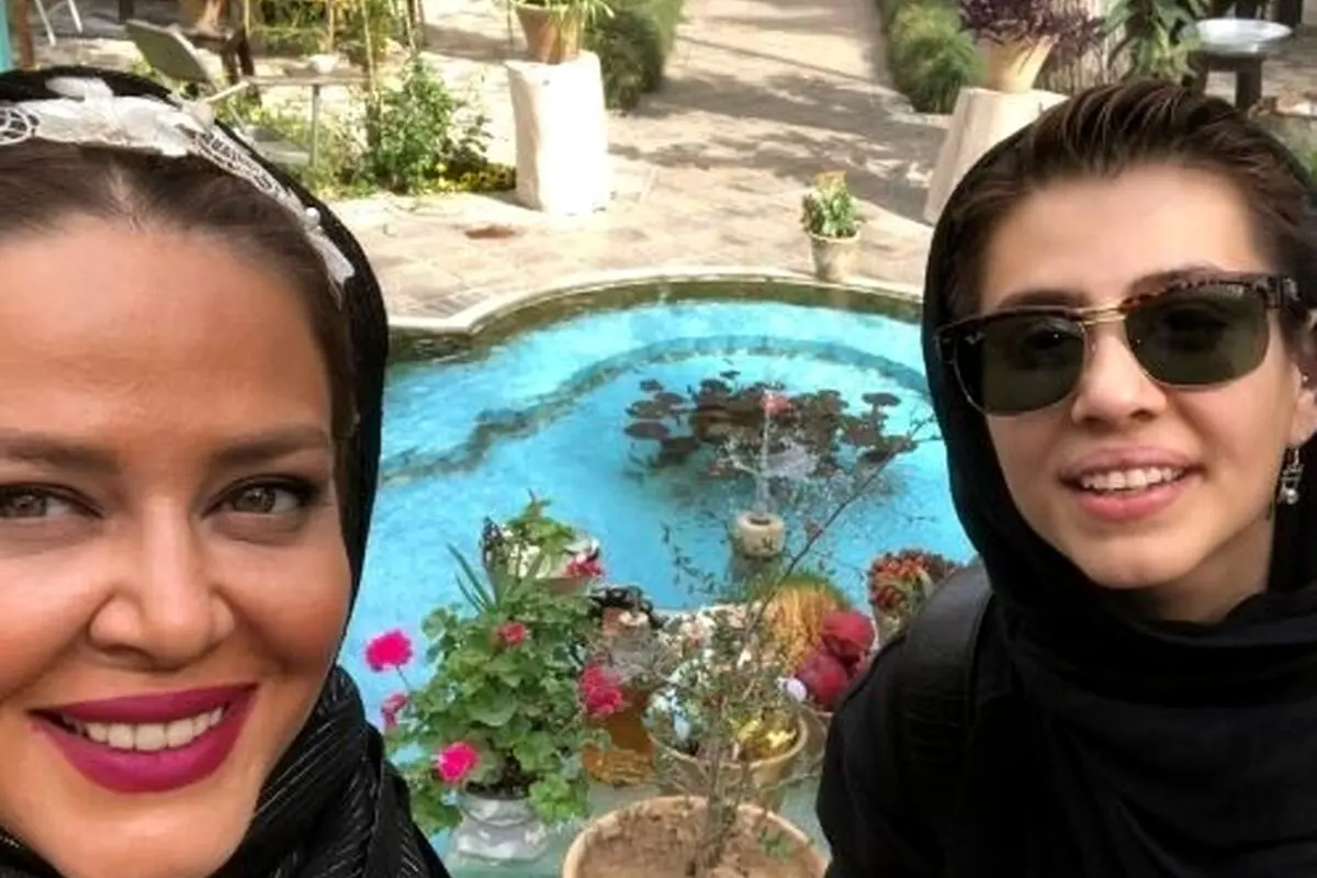 عکس جدید پریا قاسم‌خانی دختر بهاره رهنما در کنار همسر دوم پدرش + حال و هوای خوش دختر بازیگر