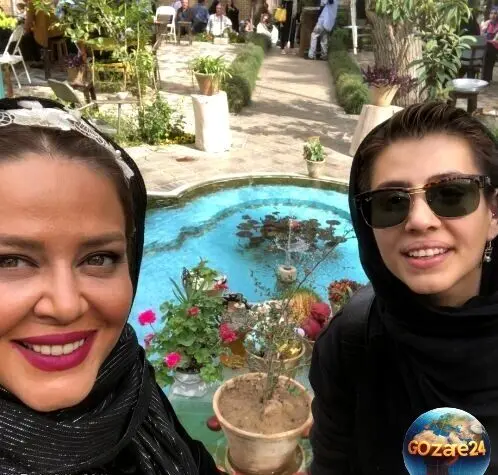 عکس جدید پریا قاسم‌خانی دختر بهاره رهنما در کنار همسر دوم پدرش + حال و هوای خوش دختر بازیگر
