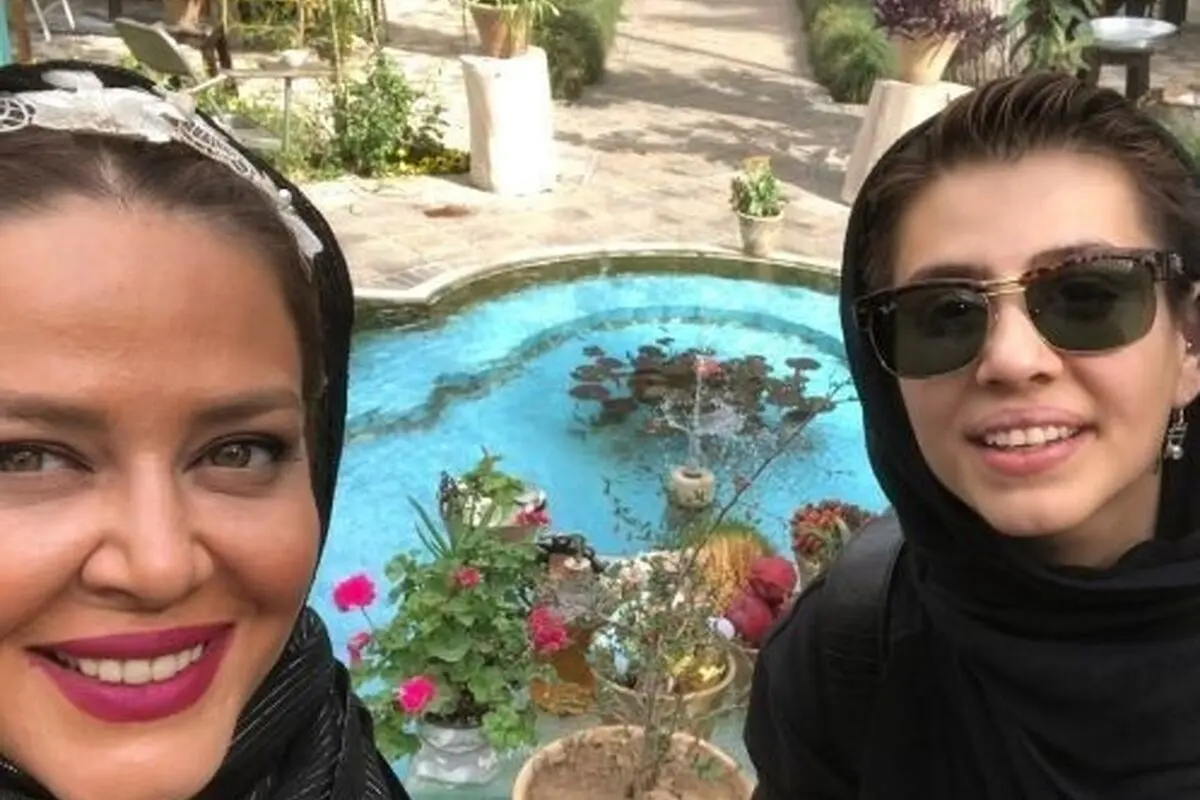 عکس جدید پریا قاسم‌خانی دختر بهاره رهنما در کنار همسر دوم پدرش + حال و هوای خوش دختر بازیگر
