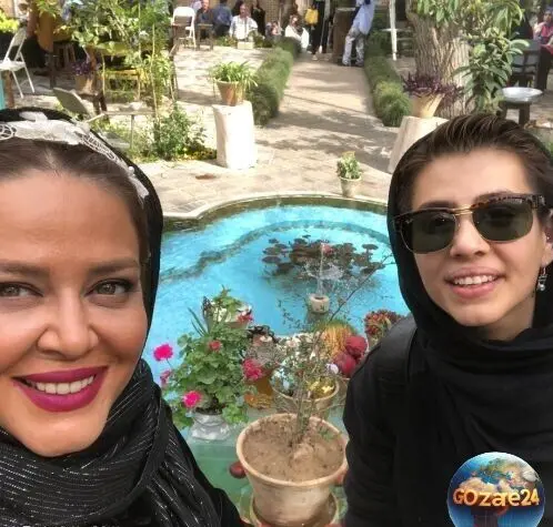 عکس جدید پریا قاسم‌خانی دختر بهاره رهنما در کنار همسر دوم پدرش + حال و هوای خوش دختر بازیگر