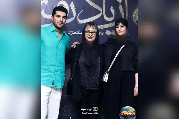 لحظه دیدنی ورود سینا مهراد به اکران سریال «از یاد رفته» به سبک پهلوون‌های داش مشتی + ویدئو و تصاویر جذاب