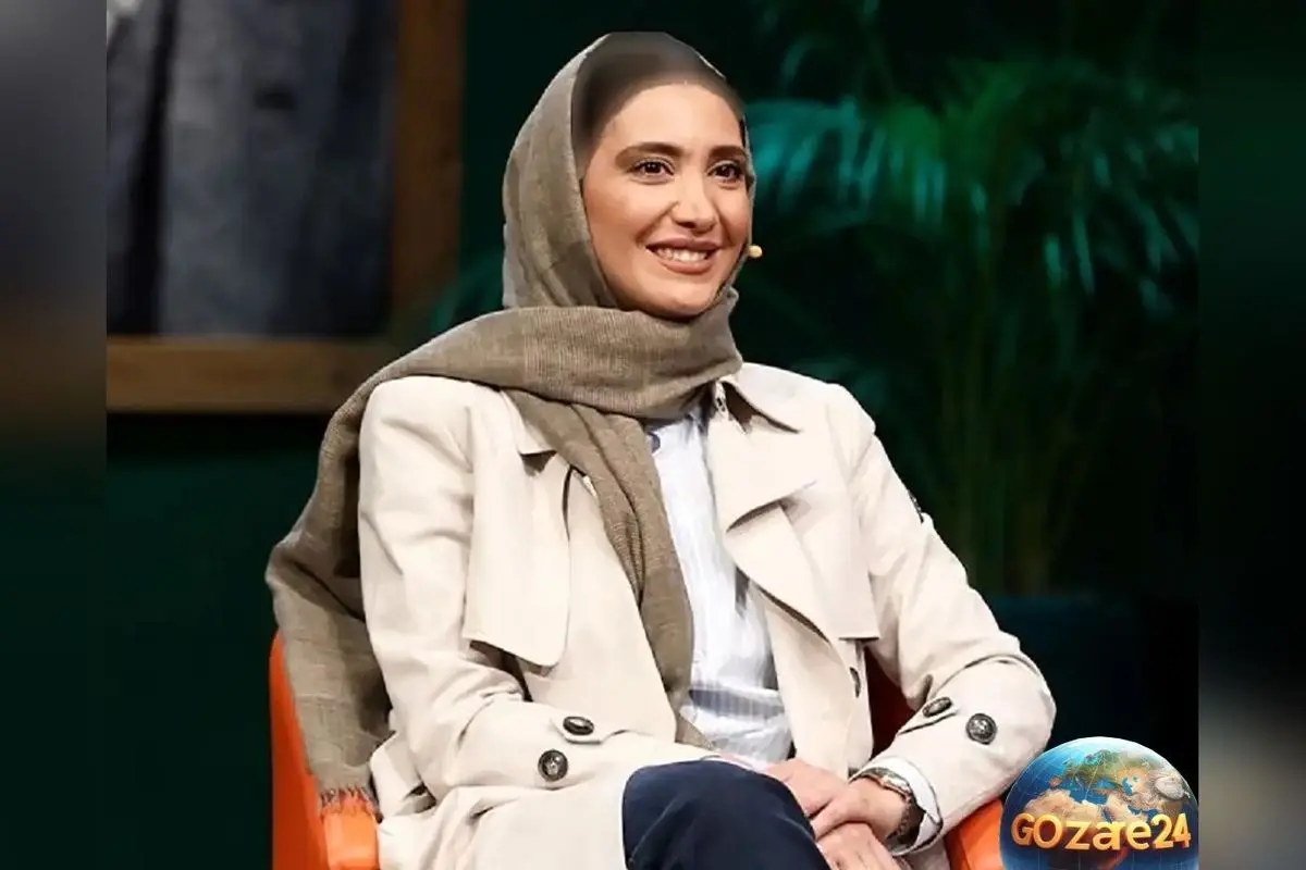 نیکی مظفری در حالت ژست مدلینگ و گریم با استایل ناب در برنامه «دید آرت» سایت نماشا