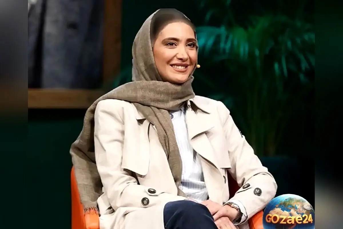 نیکی مظفری در حالت ژست مدلینگ و گریم با استایل ناب در برنامه «دید آرت» سایت نماشا