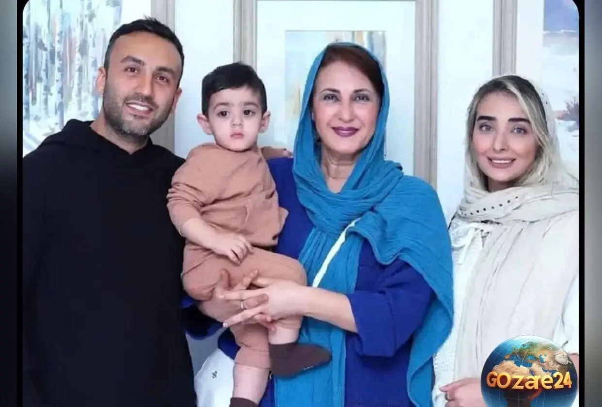 عکس جدید پسر فاطمه گودرزی با استایل خاص و حلقه ازدواج در کنار دریا مرادی دشت
