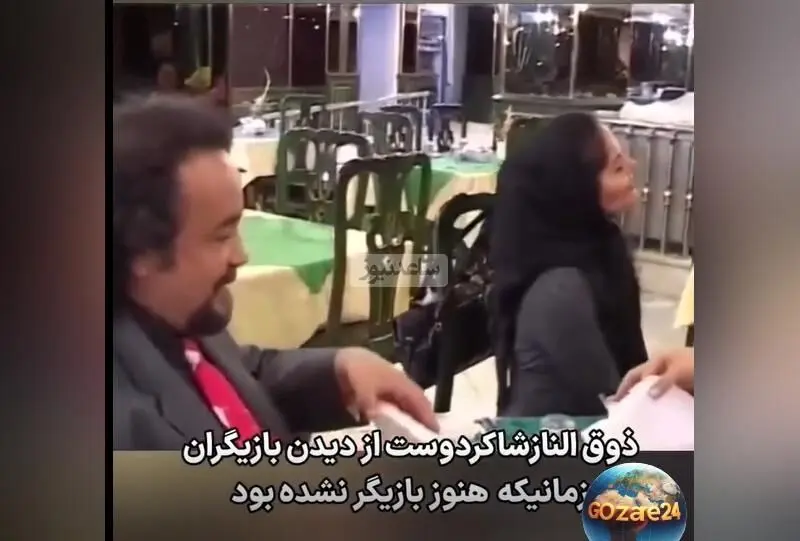 ویدئوی قدیمی الناز شاکردوست از دیدن هنرمندان قبل از ورود به دنیای بازیگری + صحبت‌های محمدرضا شریفی‌نیا درباره آشنایی با حاج‌آقا