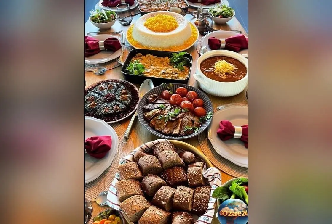 نگاهی به هنر آشپزی بانوان هنرمند ایرانی؛ رازهای کدبانوگری و دستپخت‌های فوق‌العاده با عکس‌های منحصربه‌فرد