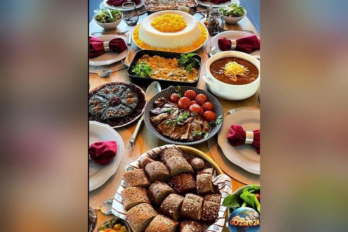 نگاهی به هنر آشپزی بانوان هنرمند ایرانی؛ رازهای کدبانوگری و دستپختهای فوقالعاده با عکسهای منحصربهفرد
