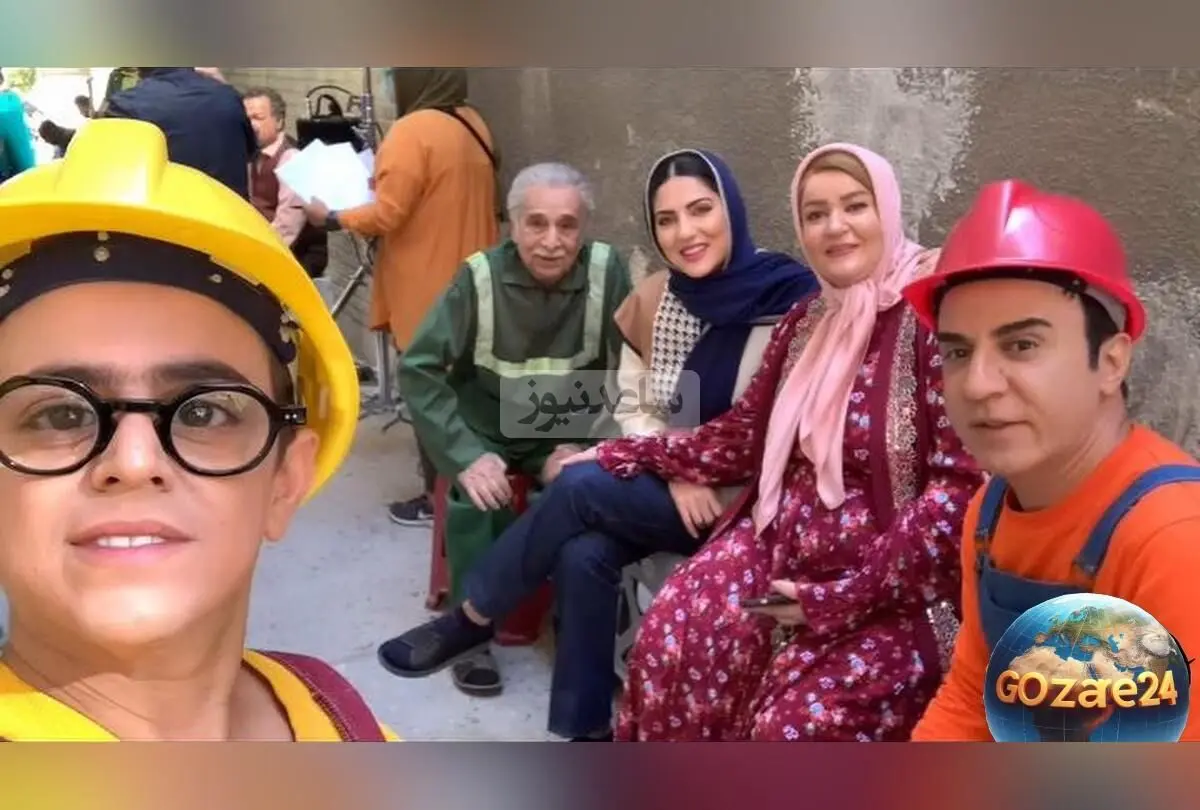 ویدیو غافلگیری عمو پورنگ و ابراز علاقه واقعی نعیمه نظام‌دوست در پشت صحنه سریال لالایی + واکنش داریوش فرضیایی