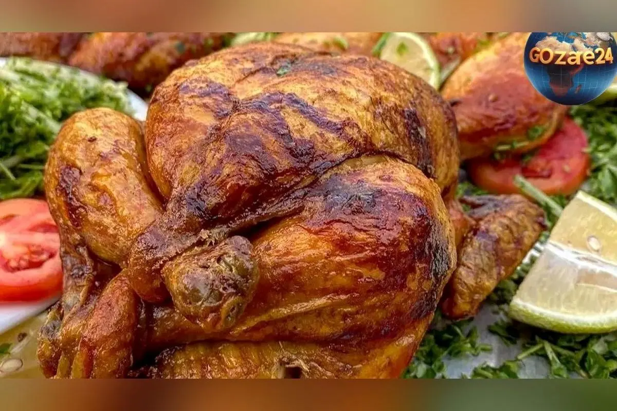 تصویر خلاقانه و طنزآمیز حماسه ساز نوعروس در تزیین و پخت مرغ؛ ایده‌ای عجیب که کاربران را شوکه و سرگرم کرد