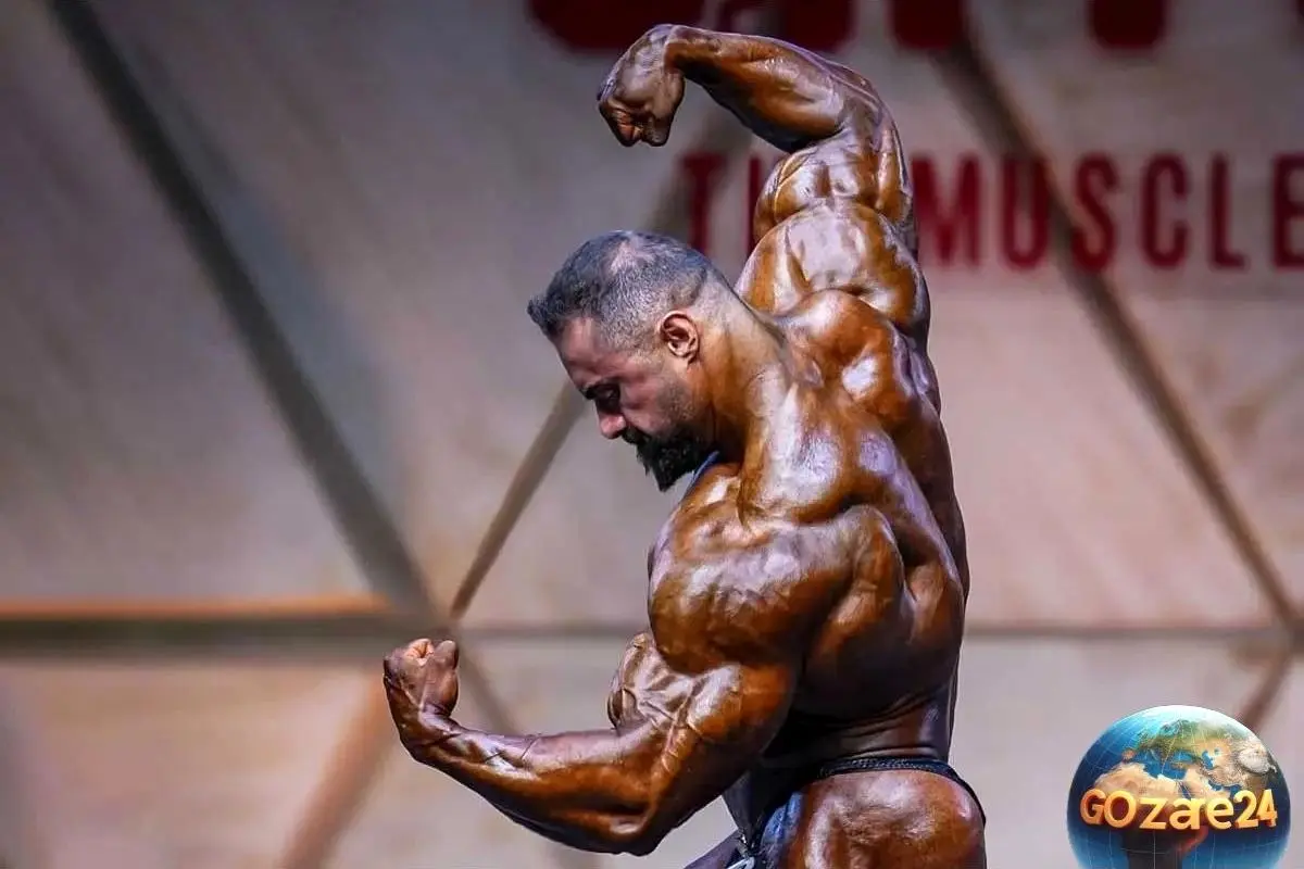 بهروز تابانی، قهرمان پرورش اندام ایران، با تغییر چهره و ظاهر شگفتانگیز در سالهای اخیر+عکس