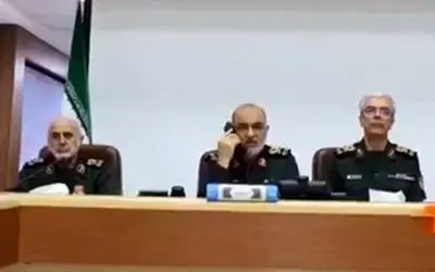 تصویر نخست از پیکر شهیدان سلامی، حاجی‌زاده و باقری در معراج شهدای تهران منتشر شد