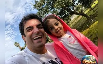 ویدیوی دیدنی از منوچهر هادی در حال خوانندگی عاشقانه برای دخترش سوفیا + لحظه‌های احساسی و محبت‌آمیز