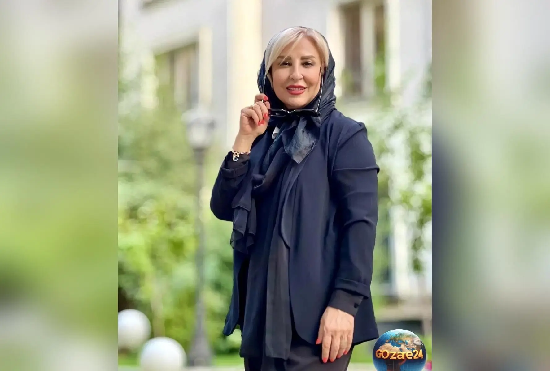 مدل مانتو مزونی مرجانه گلچین با طرح اصیل ایرانی و آینه‌دوزی بلوچی + عکس جدید و خاص