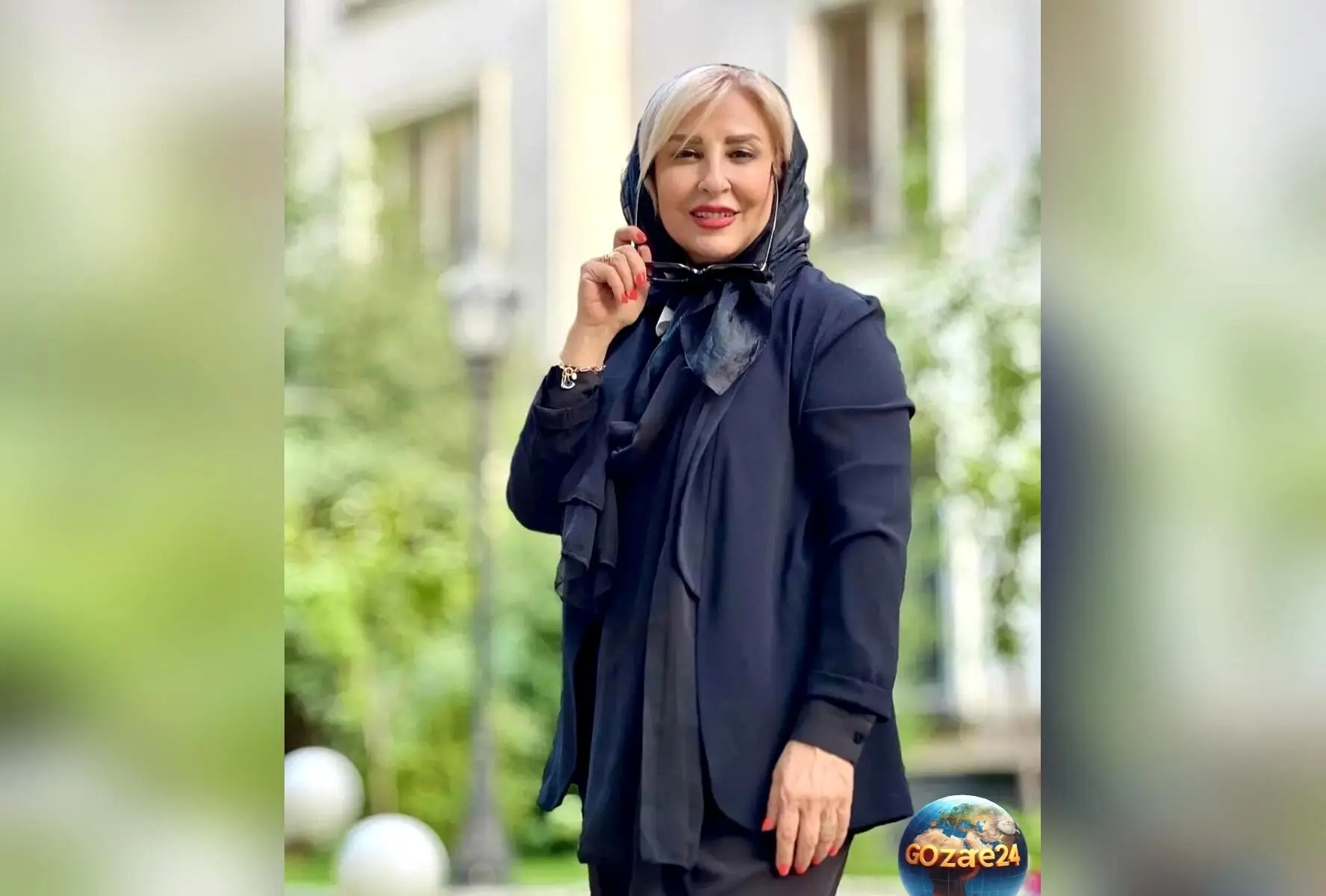 مدل مانتو مزونی مرجانه گلچین با طرح اصیل ایرانی و آینه‌دوزی بلوچی + عکس جدید و خاص