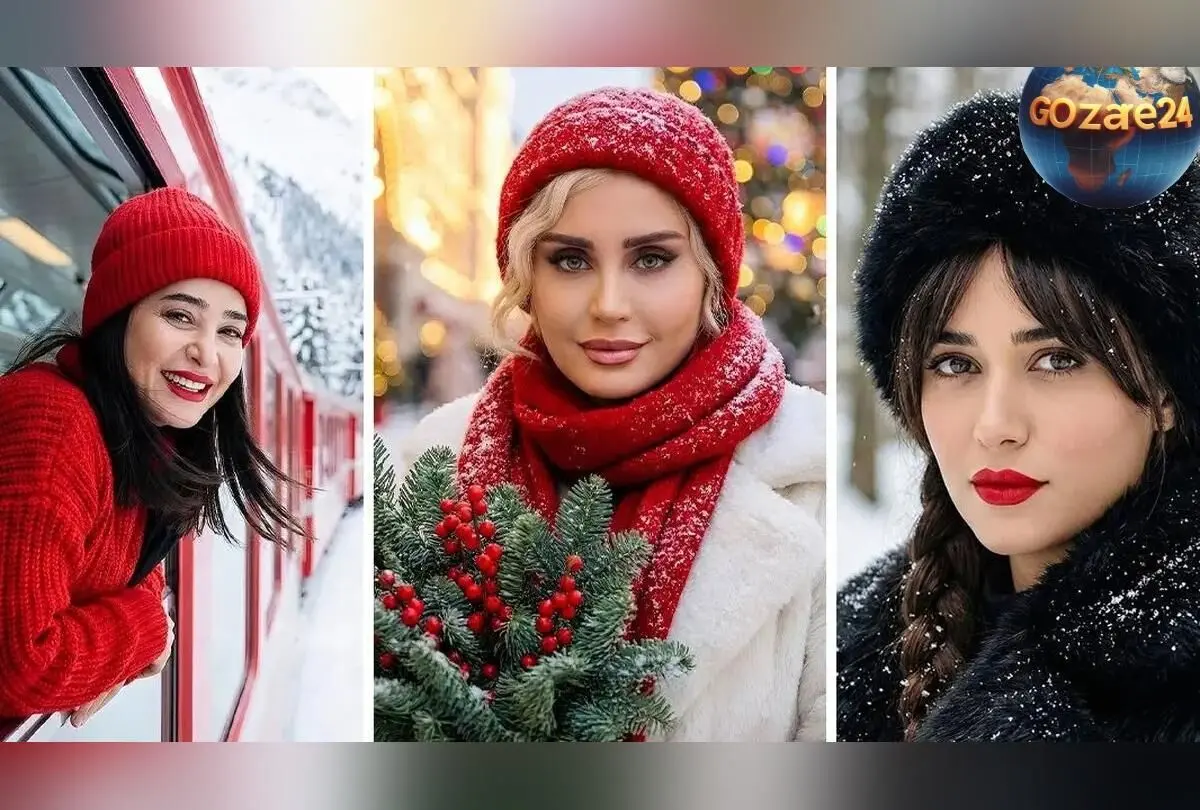 مدل‌های استایل زمستانی بازیگران ایرانی برای برف‌بازی؛ راهنمای شیک و گرم در فضای مجازی