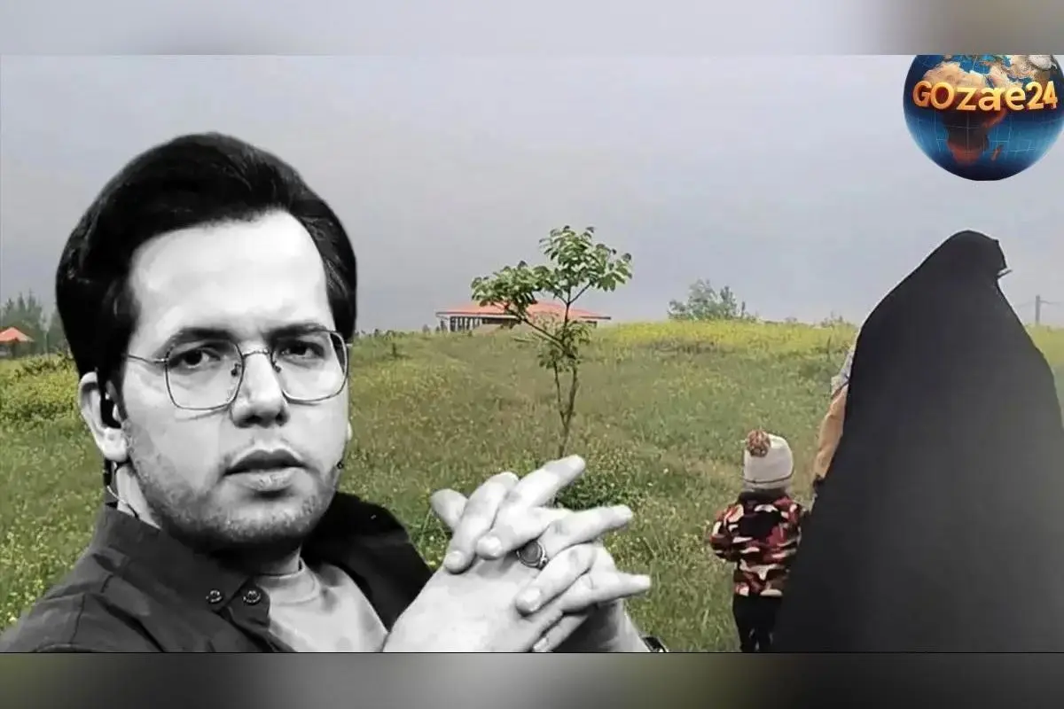 تصویر عاشقانه و خاص کیک سالگرد ازدواج حامد سلطانی مجری برنامه سال تحویل در کنار همسر و فرزندانش