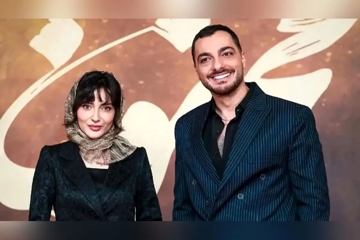 سجاد بابایی و نورا محقق در مراسم اکران فیلم مجنون با استایل‌های مجلسی درخشیدند