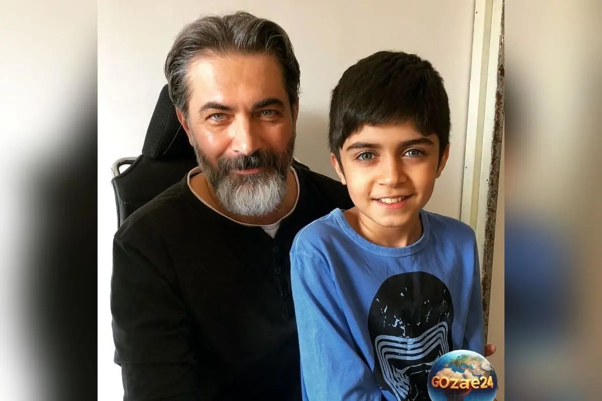 رایان سرلک با رنگ چشم طبیعی و بدون لنز آبی | تصاویر جذاب و جدید بازیگر در سریال درانتهای شب