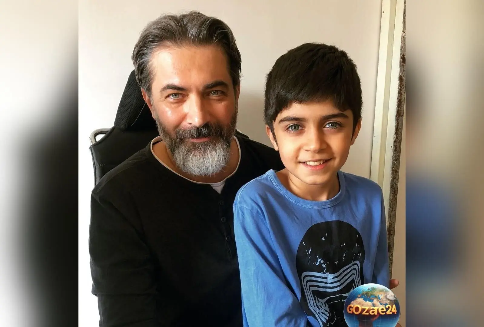 رایان سرلک با رنگ چشم طبیعی و بدون لنز آبی | تصاویر جذاب و جدید بازیگر در سریال درانتهای شب