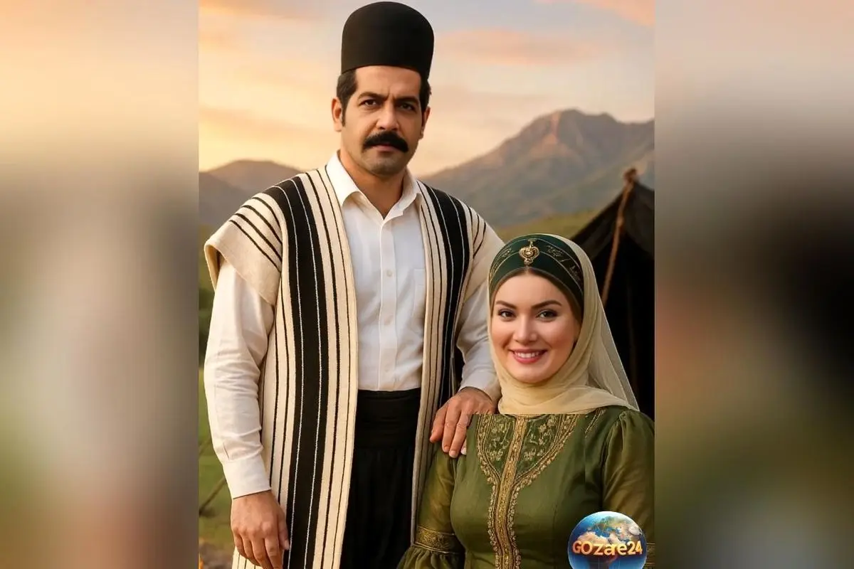تصاویر هنرمندان ایرانی در لباس سنتی و اصیل با طراحی هوشمندانه و فانتزی