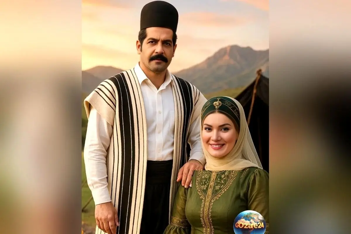 تصاویر هنرمندان ایرانی در لباس سنتی و اصیل با طراحی هوشمندانه و فانتزی