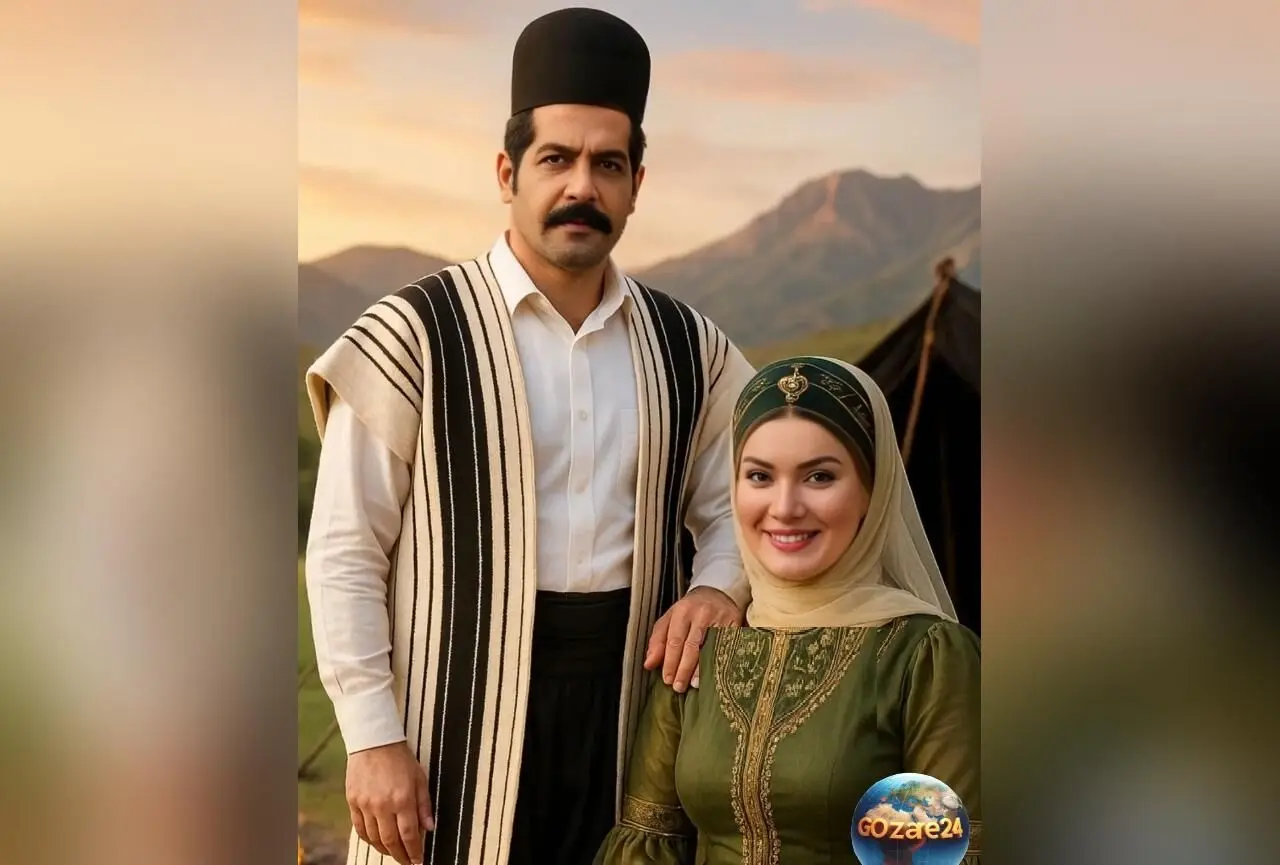 تصاویر هنرمندان ایرانی در لباس سنتی و اصیل با طراحی هوشمندانه و فانتزی