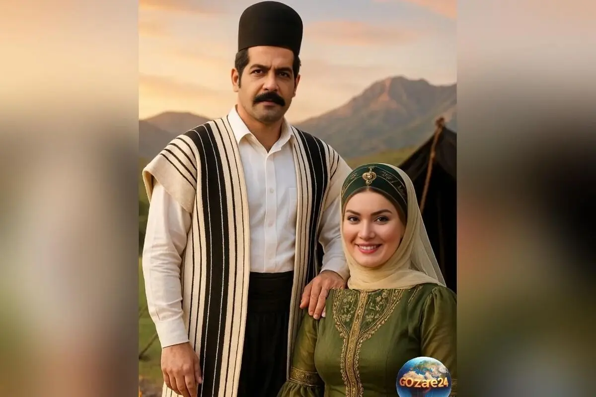 تصاویر هنرمندان ایرانی در لباس سنتی و اصیل با طراحی هوشمندانه و فانتزی