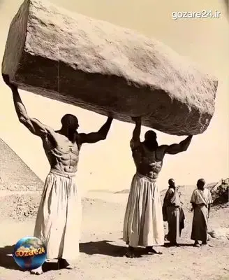 اهرام مصر چگونه ساخته شد؟ فرضیاتی عجیب و تصوری با هوش‌مصنوعی