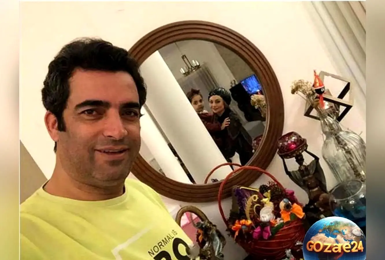 عکس سفره رنگین و لوکس خانه پدری منوچهر هادی با حضور خانواده و یکتا ناصر، نماد گرمی و صمیمیت خانوادگی