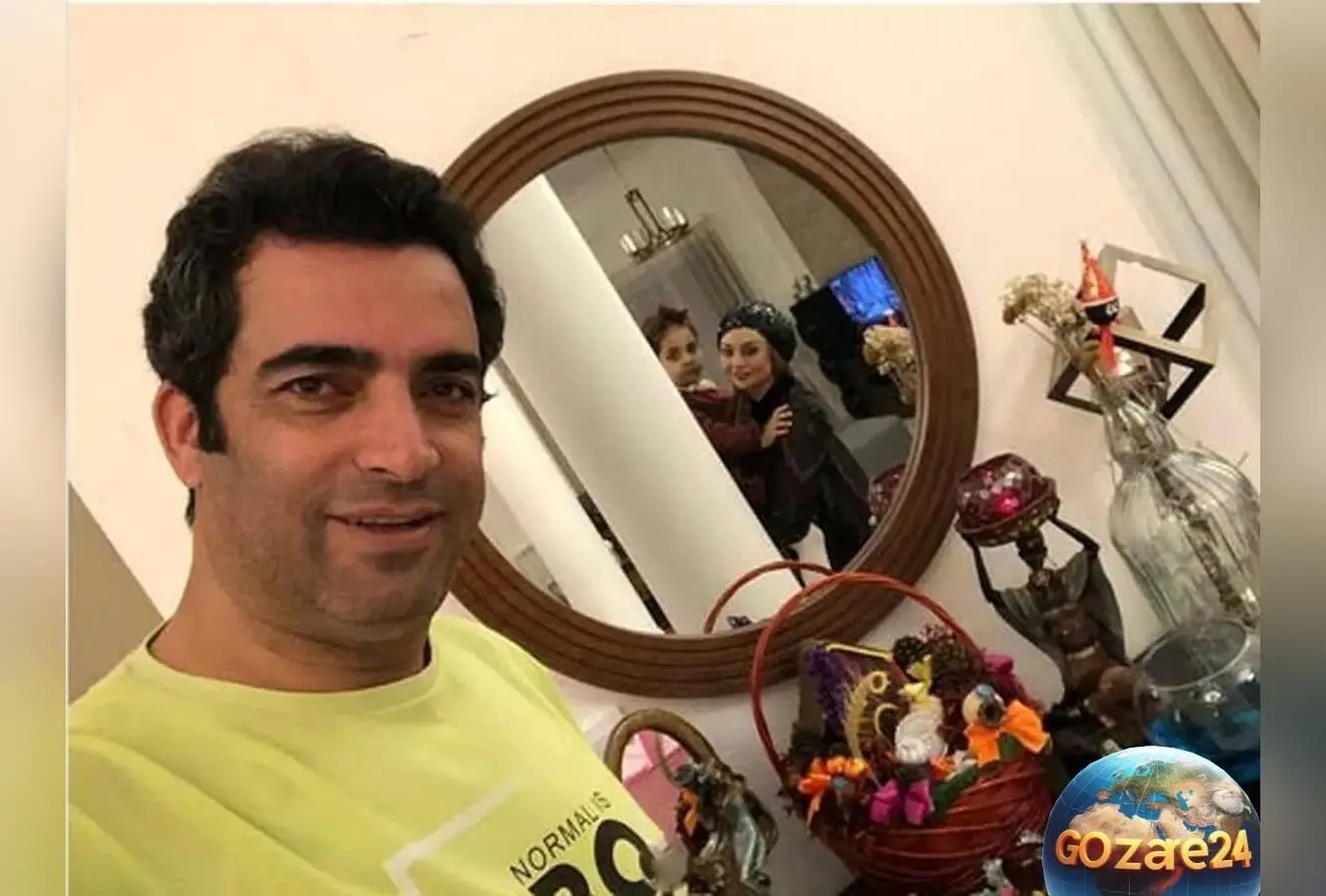 عکس سفره رنگین و لوکس خانه پدری منوچهر هادی با حضور خانواده و یکتا ناصر، نماد گرمی و صمیمیت خانوادگی