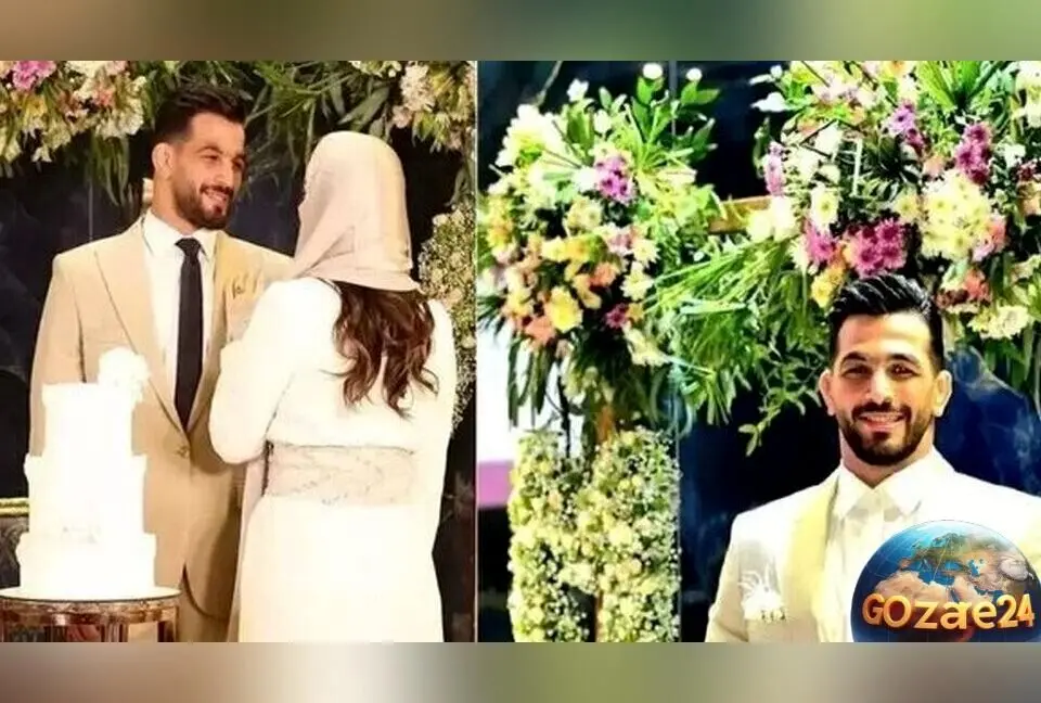 حسن یزدانی در شب دامادی با تیپ جذاب و لحظاتی متفاوت؛ تصاویر جدید از آماده‌سازی قهرمان کشتی کشور