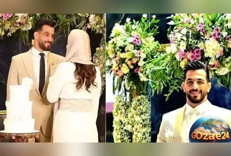 حسن یزدانی در شب دامادی با تیپ جذاب و لحظاتی متفاوت؛ تصاویر جدید از آماده‌سازی قهرمان کشتی کشور