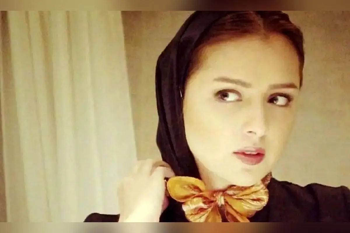 عکس بی‌نظیر ترانه علیدوستی در ۳۰ سالگی کنار صابر ابر در پشت صحنه فیلم آسمان زرد کم‌عمق