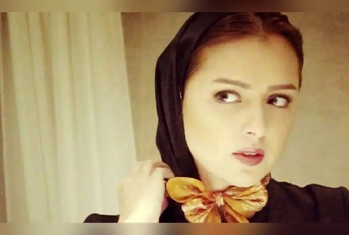 عکس بی‌نظیر ترانه علیدوستی در ۳۰ سالگی کنار صابر ابر در پشت صحنه فیلم آسمان زرد کم‌عمق