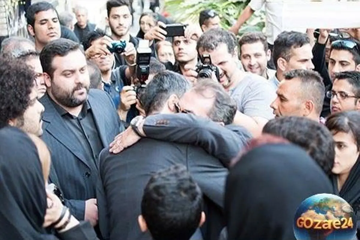تصاویر مراسم تشییع مادر پژمان جمشیدی با حضور چهره‌های سرشناس و هنرمندان محبوب | عکس و جزئیات