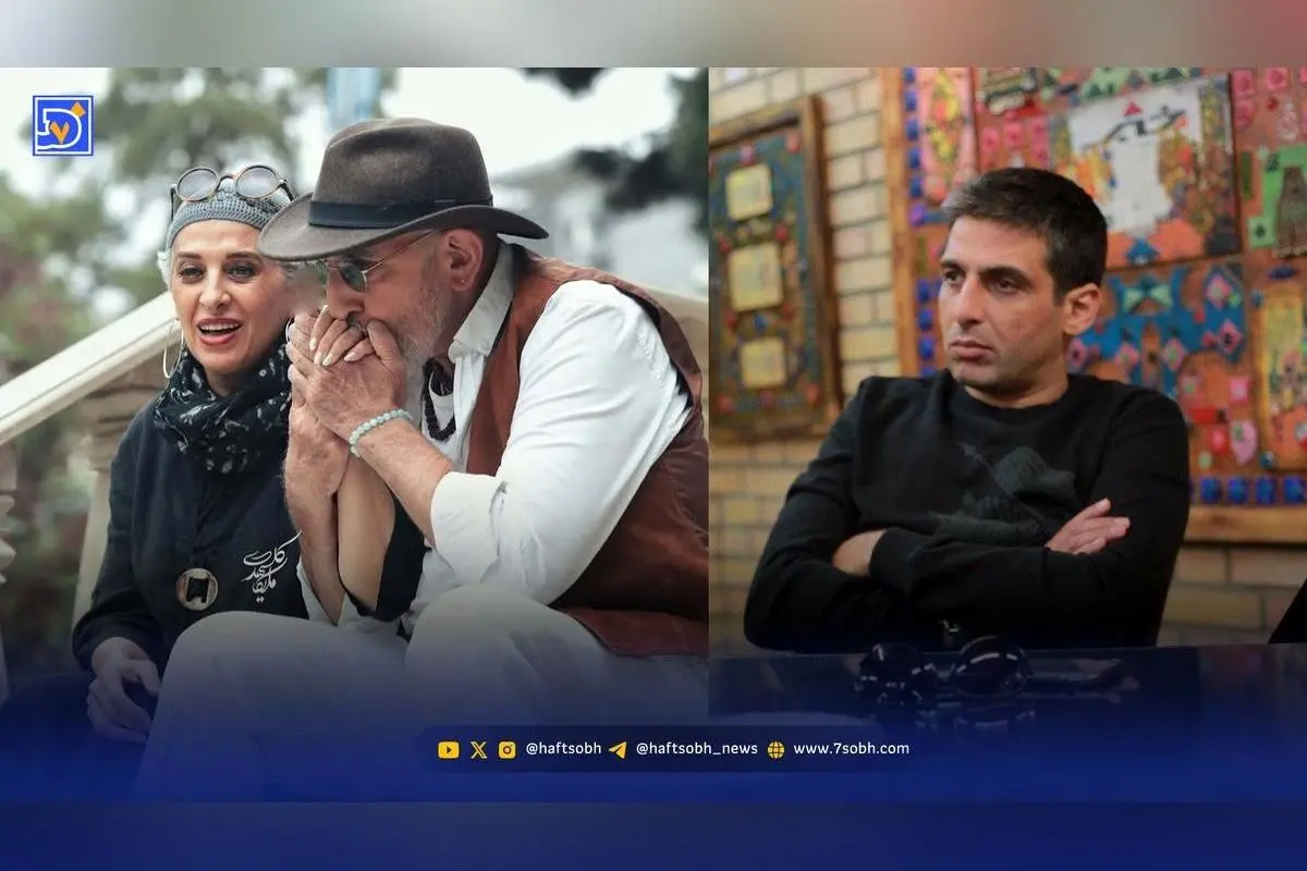 حمید گودرزی و فرهاد آئیش در تمرین نمایش «ونگوگ» روی موتور، لحظه‌ای شاد و متفاوت