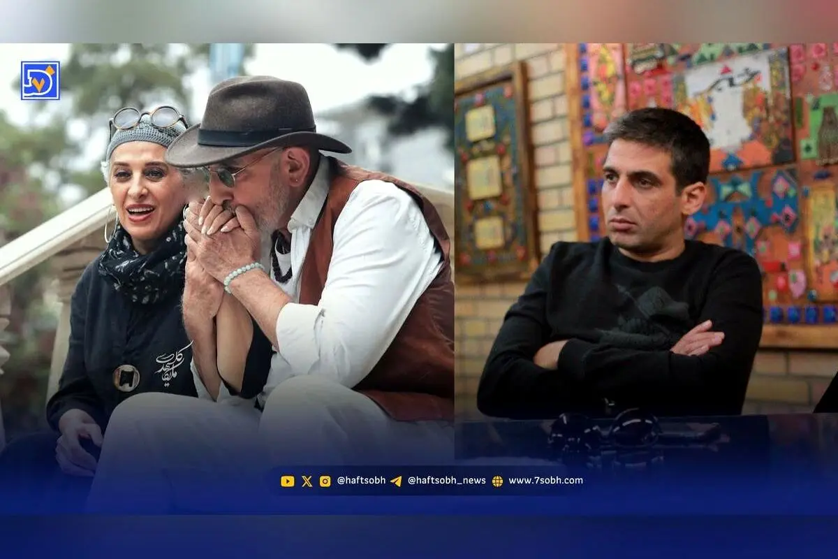 حمید گودرزی و فرهاد آئیش در تمرین نمایش «ونگوگ» روی موتور، لحظه‌ای شاد و متفاوت