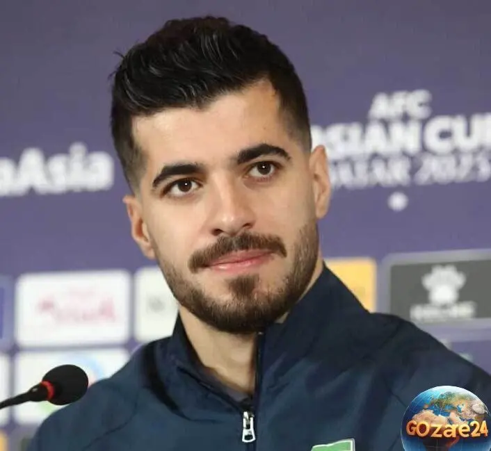 سعید عزت‌اللهی ستاره تیم ملی در کنار برج ایفل در پاریس + عکس و استایل جذاب