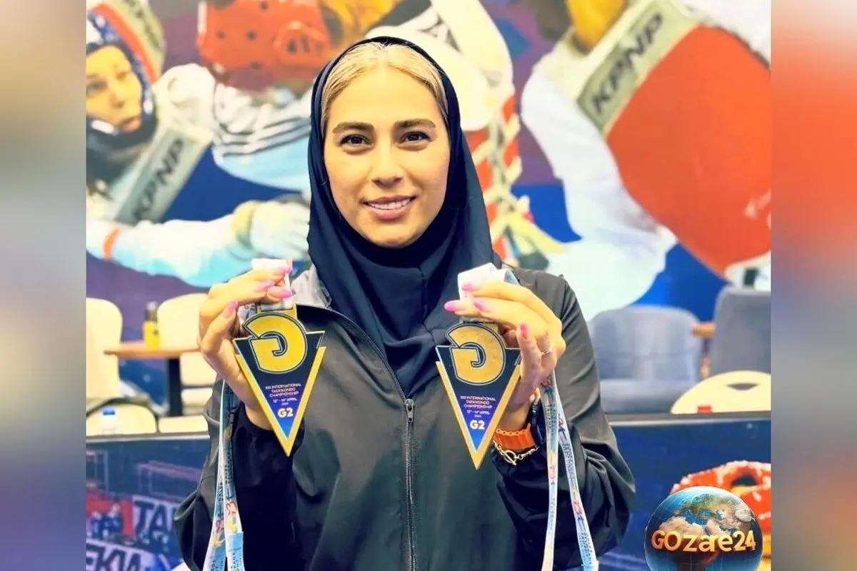 رونمایی از هدیه خاص روز عشق مهروز ساعی خواهر هادی ساعی و مربی تیم ملی تکواندو بانوان + فیلم