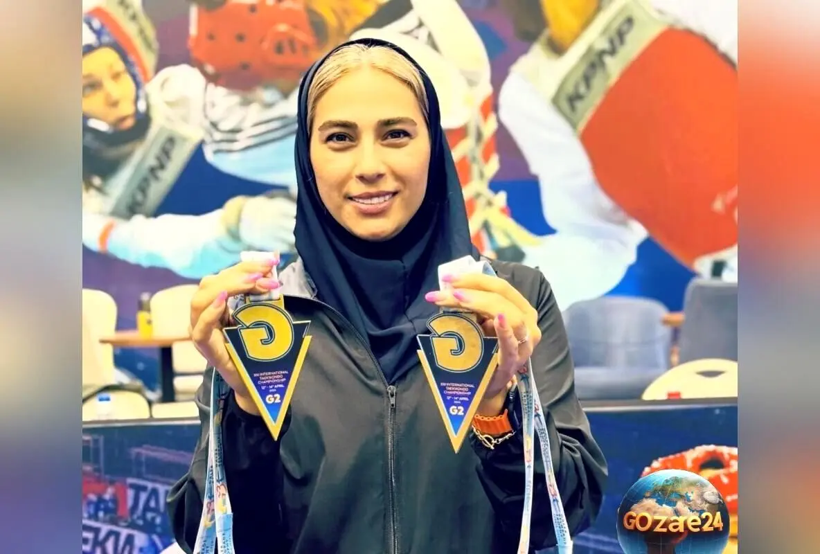 رونمایی از هدیه خاص روز عشق مهروز ساعی خواهر هادی ساعی و مربی تیم ملی تکواندو بانوان + فیلم
