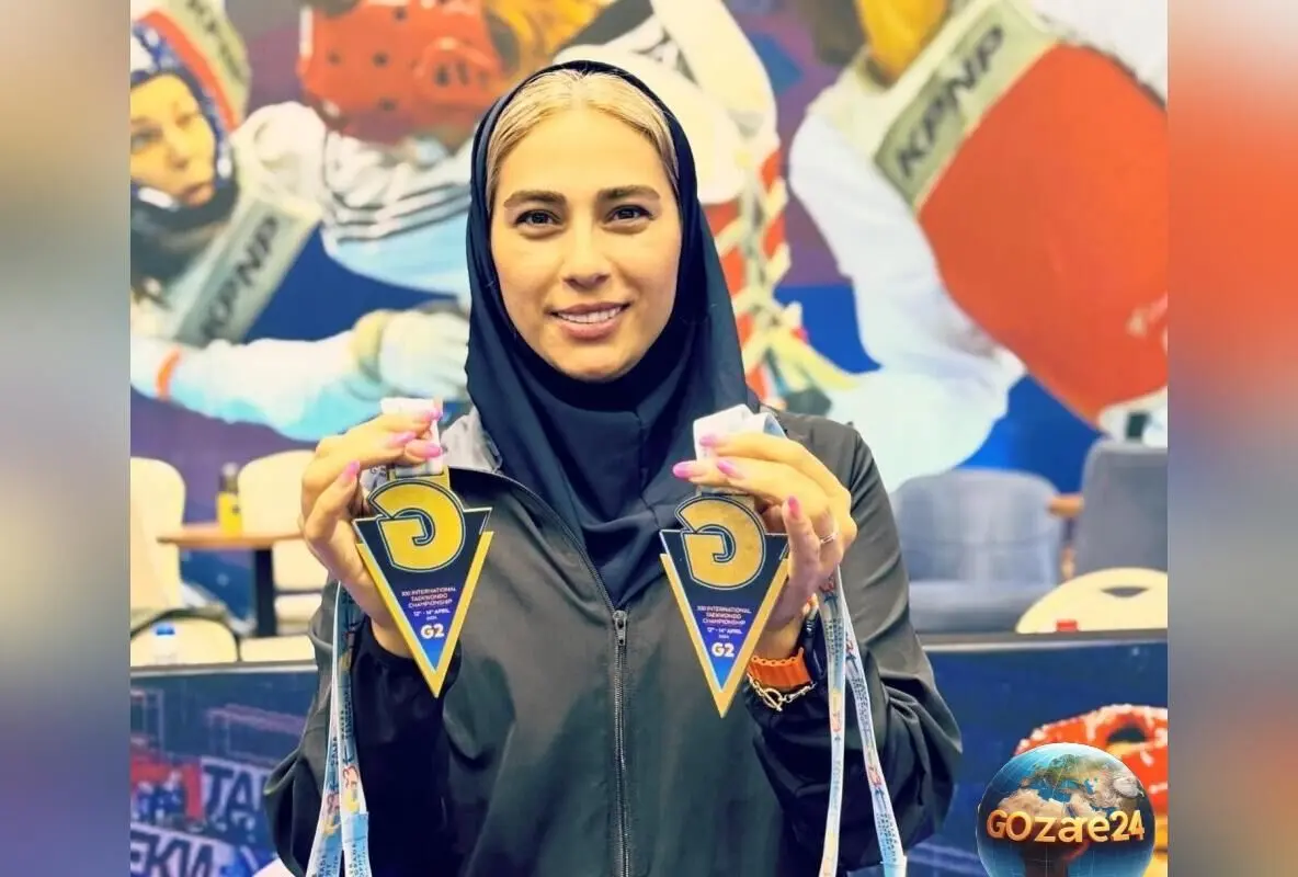 رونمایی از هدیه خاص روز عشق مهروز ساعی خواهر هادی ساعی و مربی تیم ملی تکواندو بانوان + فیلم