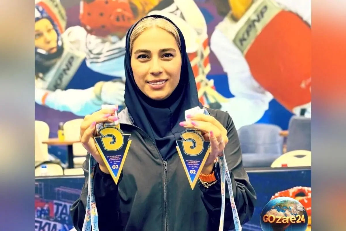 رونمایی از هدیه خاص روز عشق مهروز ساعی خواهر هادی ساعی و مربی تیم ملی تکواندو بانوان + فیلم