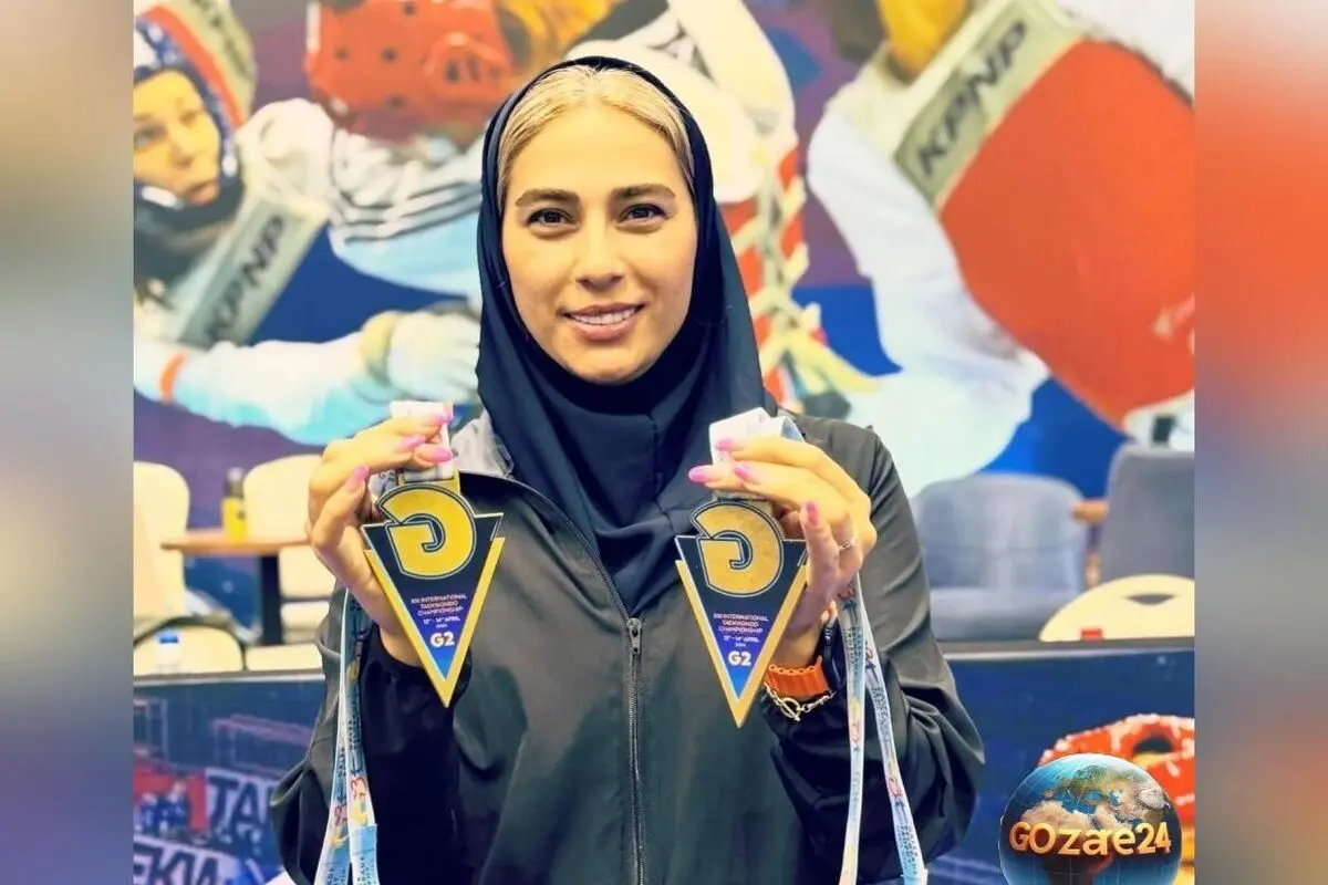 رونمایی از هدیه خاص روز عشق مهروز ساعی خواهر هادی ساعی و مربی تیم ملی تکواندو بانوان + فیلم